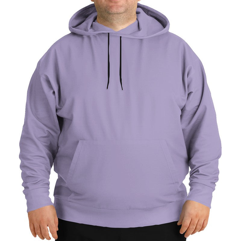 Lightened Fully-Muted Purple Hoodie PLUS (PU-FM-LG) - Man Front PLUS