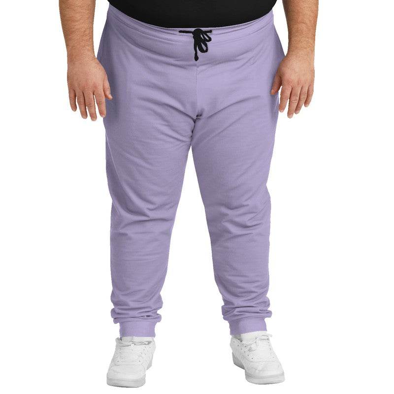 Lightened Fully-Muted Purple Joggers PLUS (PU-FM-LG) - Man Front PLUS