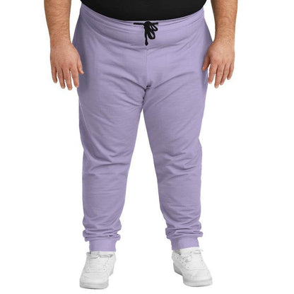 Lightened Fully-Muted Purple Joggers PLUS (PU-FM-LG) - Man Front PLUS