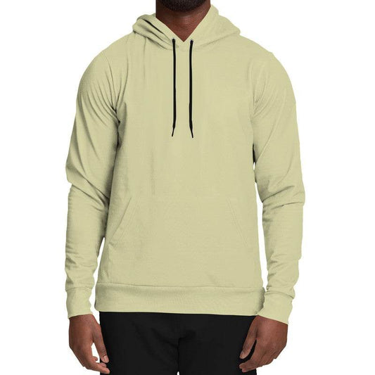 Lightened Fully-Muted Yellow Hoodie (LY2-FM-LG) - Man Front
