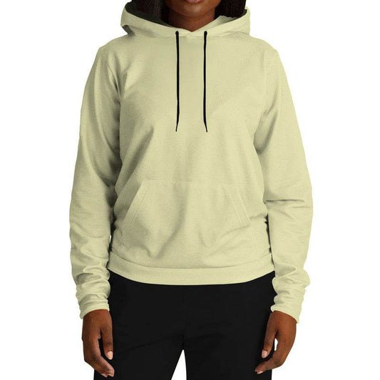 Lightened Fully-Muted Yellow Hoodie (LY2-FM-LG) - Woman Front