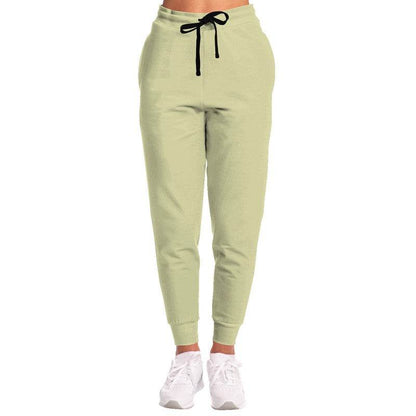 Lightened Fully-Muted Yellow Joggers (LY2-FM-LG) - Woman Front