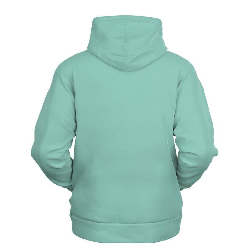 Lightened Muted Blue-Green Hoodie (BG-MU-LG) - Ghost Back