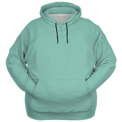 Lightened Muted Blue-Green Hoodie PLUS (BG-MU-LG) - Ghost Front PLUS