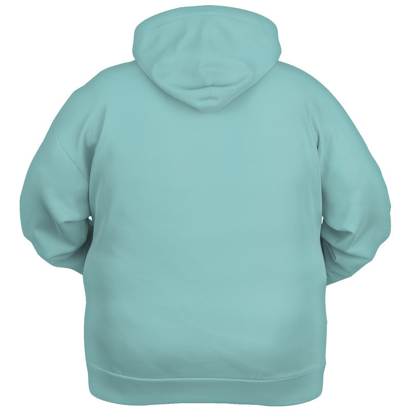 Lightened Muted Blue-Green Hoodie PLUS (CBG2-MU-LG) - Ghost Back PLUS