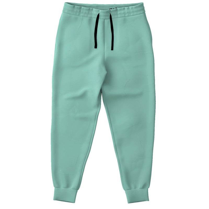 Lightened Muted Blue-Green Joggers (BG-MU-LG) - Front