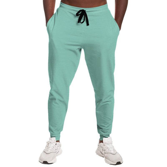 Lightened Muted Blue-Green Joggers (BG-MU-LG) - Man Front