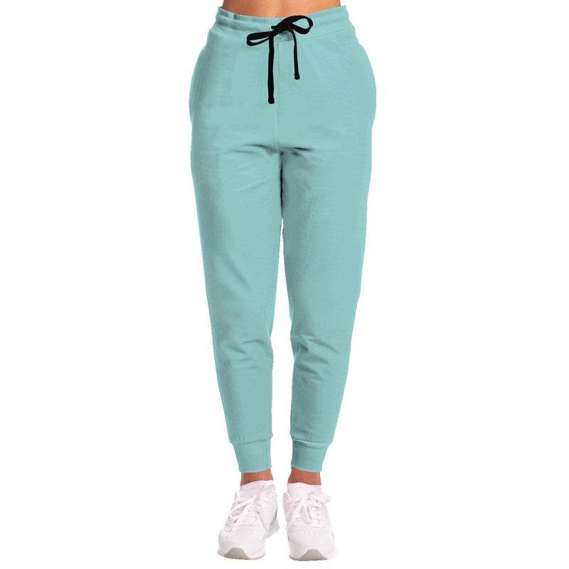 Lightened Muted Blue-Green Joggers (CBG2-MU-LG) - Woman Front