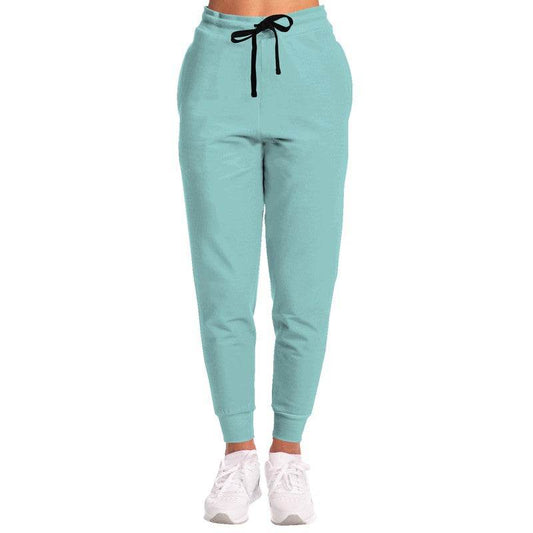 Lightened Muted Blue-Green Joggers (CBG2-MU-LG) - Woman Front