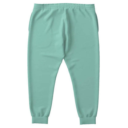 Lightened Muted Blue-Green Joggers PLUS (BG-MU-LG) - Back PLUS