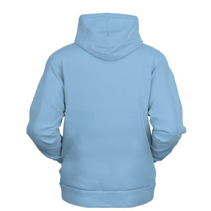 Lightened Muted Blue Hoodie (B-MU-LG) - Ghost Back