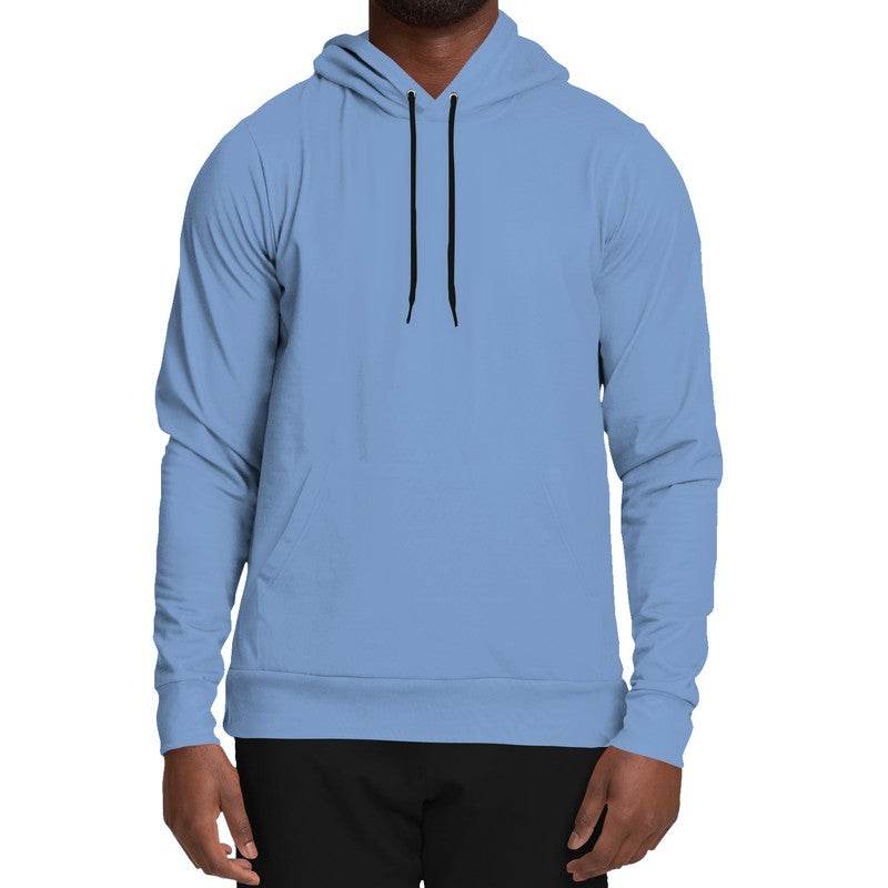 Lightened Muted Blue Hoodie (IB2-MU-LG) - Man Front
