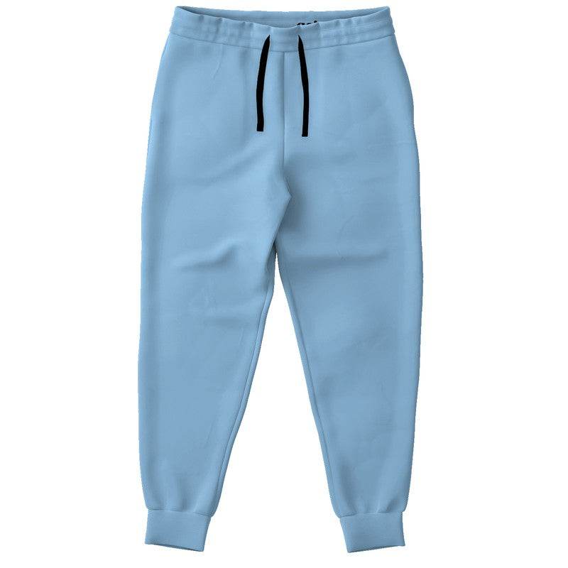 Lightened Muted Blue Joggers (B-MU-LG) - Front