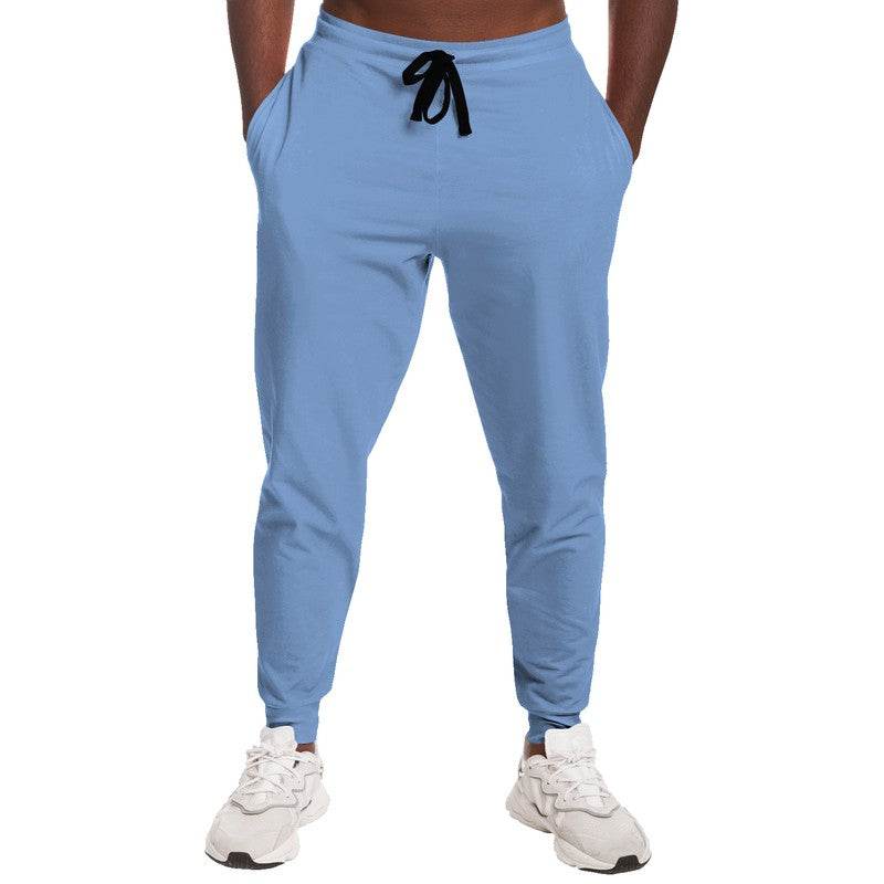 Lightened Muted Blue Joggers (IB2-MU-LG) - Man Front