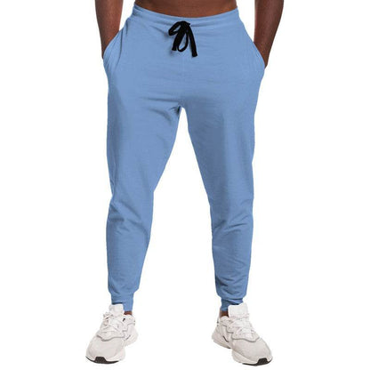 Lightened Muted Blue Joggers (IB2-MU-LG) - Man Front