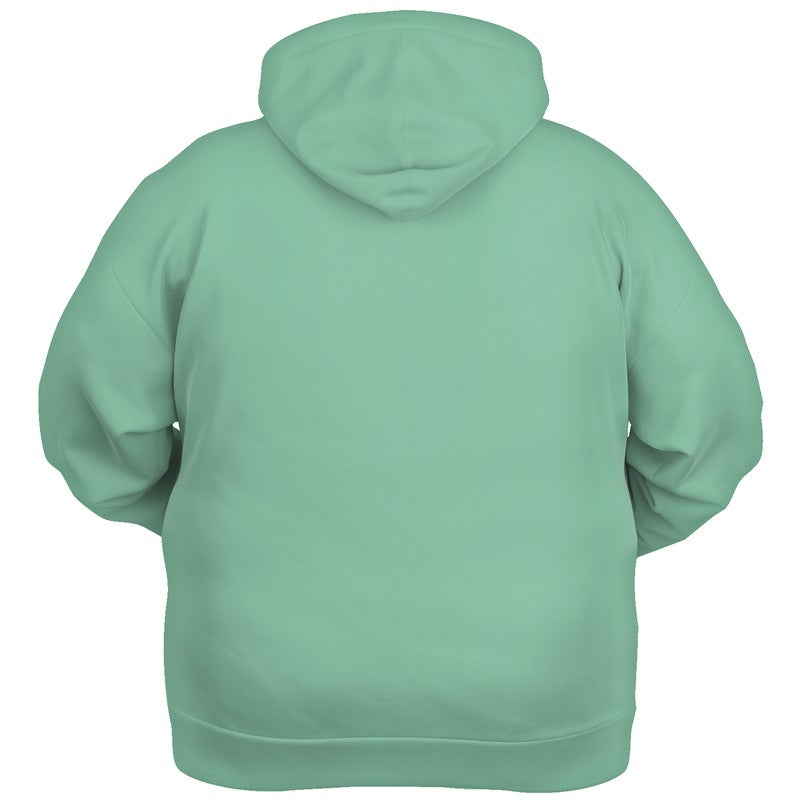 Lightened Muted Green Hoodie PLUS (BGG2-MU-LG) - Ghost Back PLUS