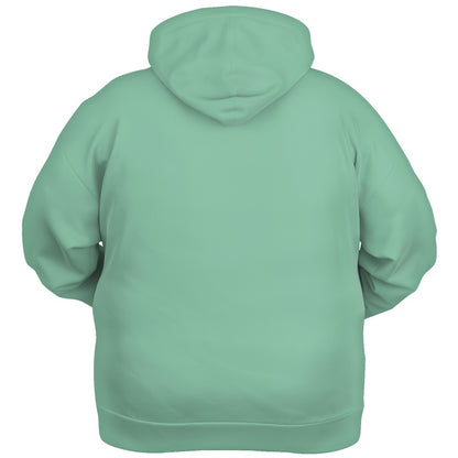 Lightened Muted Green Hoodie PLUS (BGG2-MU-LG) - Ghost Back PLUS