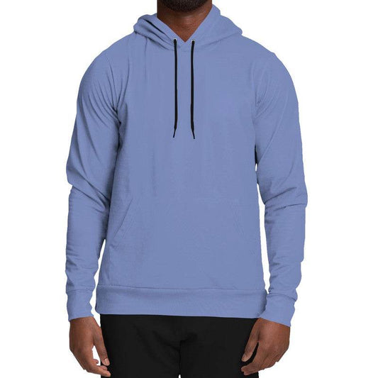 Lightened Muted Indigo Hoodie (I-MU-LG) - Man Front