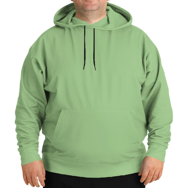 Lightened Muted Lime Hoodie PLUS (GL2-MU-LG) - Man Front PLUS