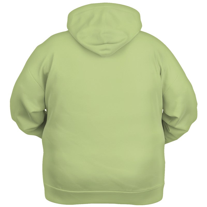 Lightened Muted Lime Hoodie PLUS (L-MU-LG) - Ghost Back PLUS