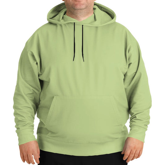 Lightened Muted Lime Hoodie PLUS (L-MU-LG) - Man Front PLUS