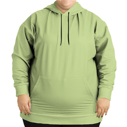 Lightened Muted Lime Hoodie PLUS (L-MU-LG) - Woman Front PLUS