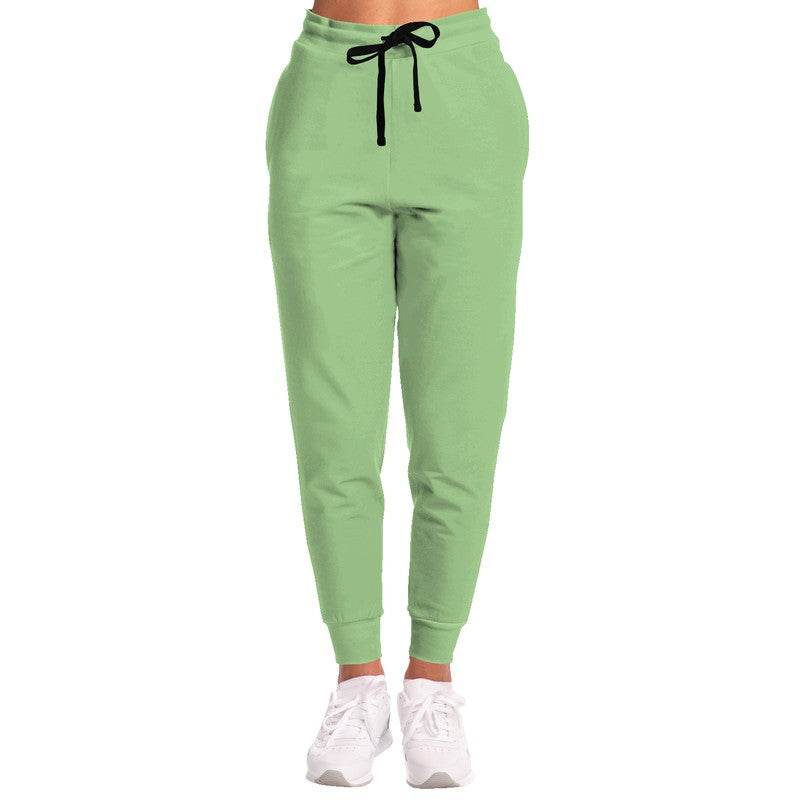 Lightened Muted Lime Joggers (GL2-MU-LG) - Woman Front