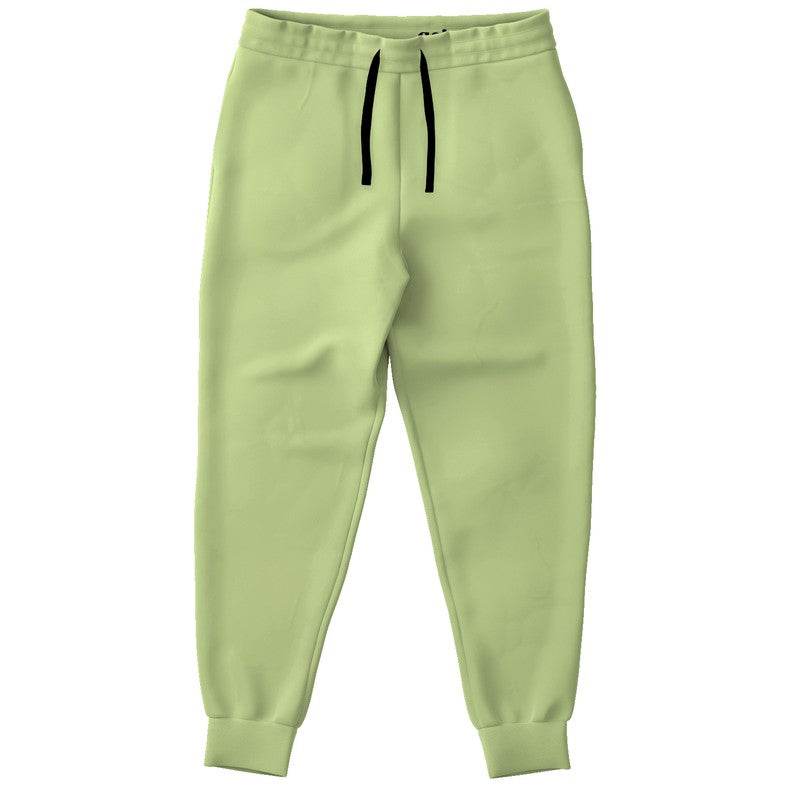 Lightened Muted Lime Joggers (L-MU-LG) - Front