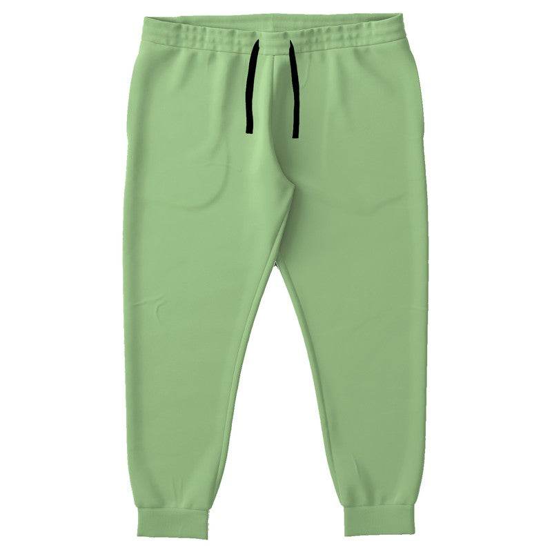 Lightened Muted Lime Joggers PLUS (GL2-MU-LG) - Front PLUS