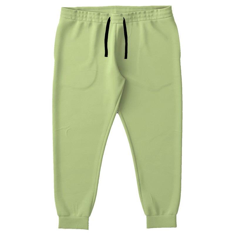 Lightened Muted Lime Joggers PLUS (L-MU-LG) - Front PLUS