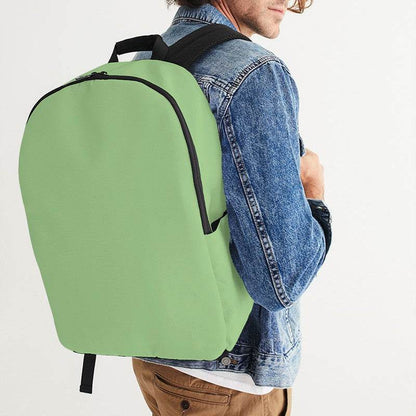 Lightened Muted Lime Waterproof Backpack (GL2-MU-LG) - Man CloseUp