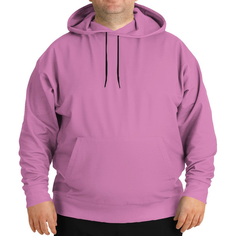 Lightened Muted Magenta Hoodie PLUS (PIM2-MU-LG) - Man Front PLUS