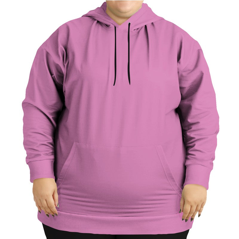 Lightened Muted Magenta Hoodie PLUS (PIM2-MU-LG) - Woman Front PLUS