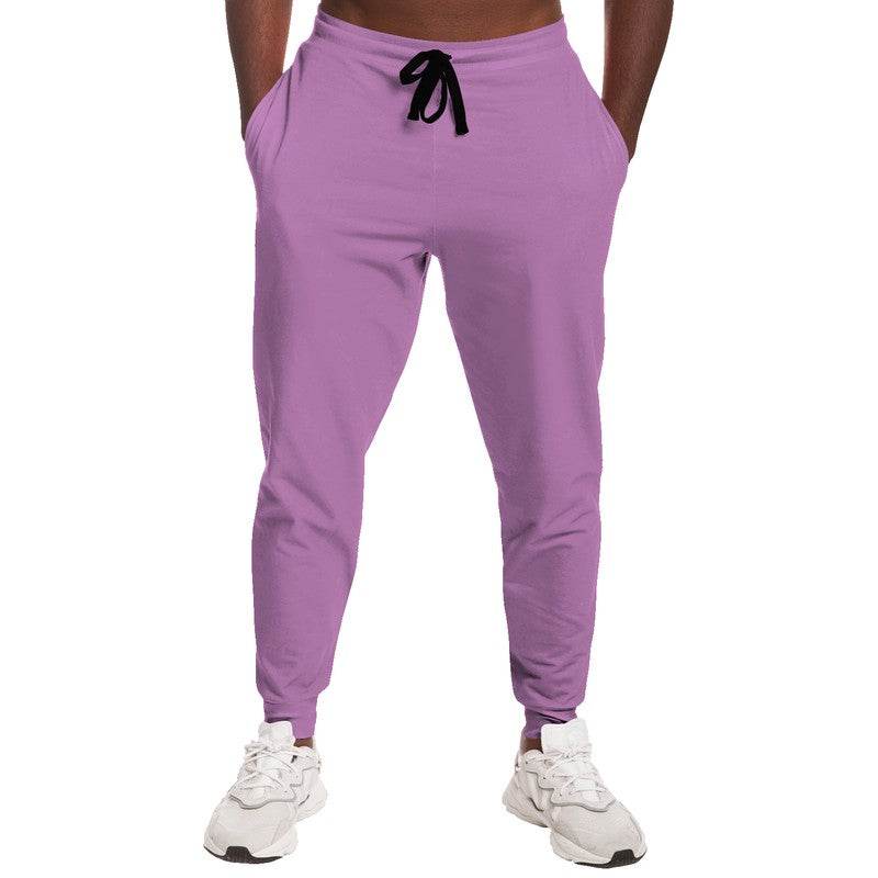 Lightened Muted Magenta Joggers (M-MU-LG) - Man Front