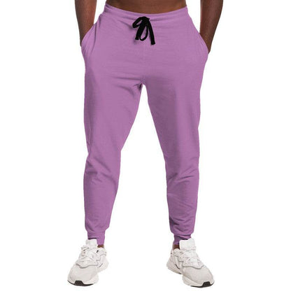 Lightened Muted Magenta Joggers (M-MU-LG) - Man Front