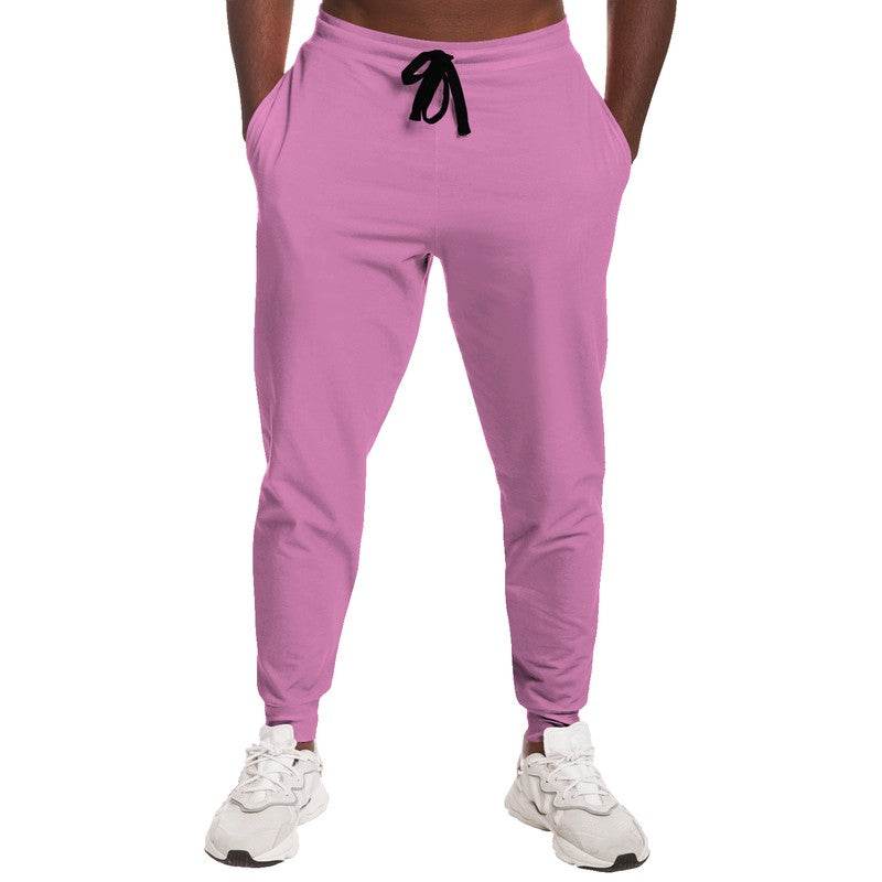 Lightened Muted Magenta Joggers (PIM2-MU-LG) - Man Front