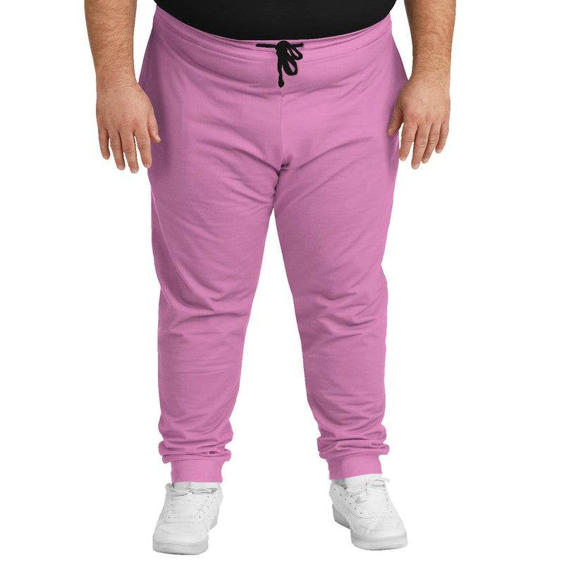 Lightened Muted Magenta Joggers PLUS (PIM2-MU-LG) - Man Front PLUS