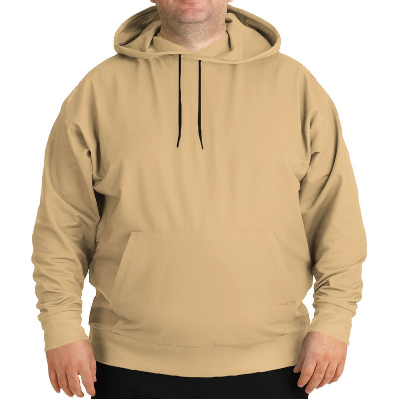 Lightened Muted Orange Hoodie PLUS (YO2-MU-LG) - Man Front PLUS