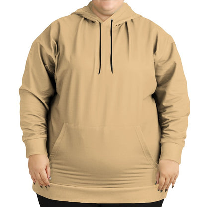 Lightened Muted Orange Hoodie PLUS (YO2-MU-LG) - Woman Front PLUS
