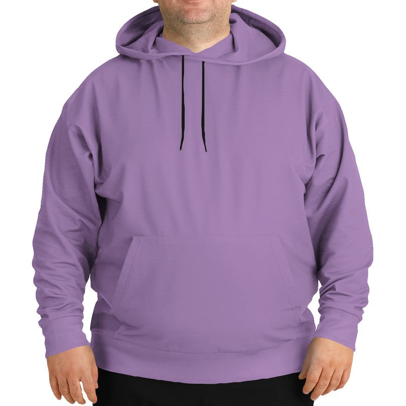 Lightened Muted Purple Hoodie PLUS (MPU2-MU-LG) - Man Front PLUS