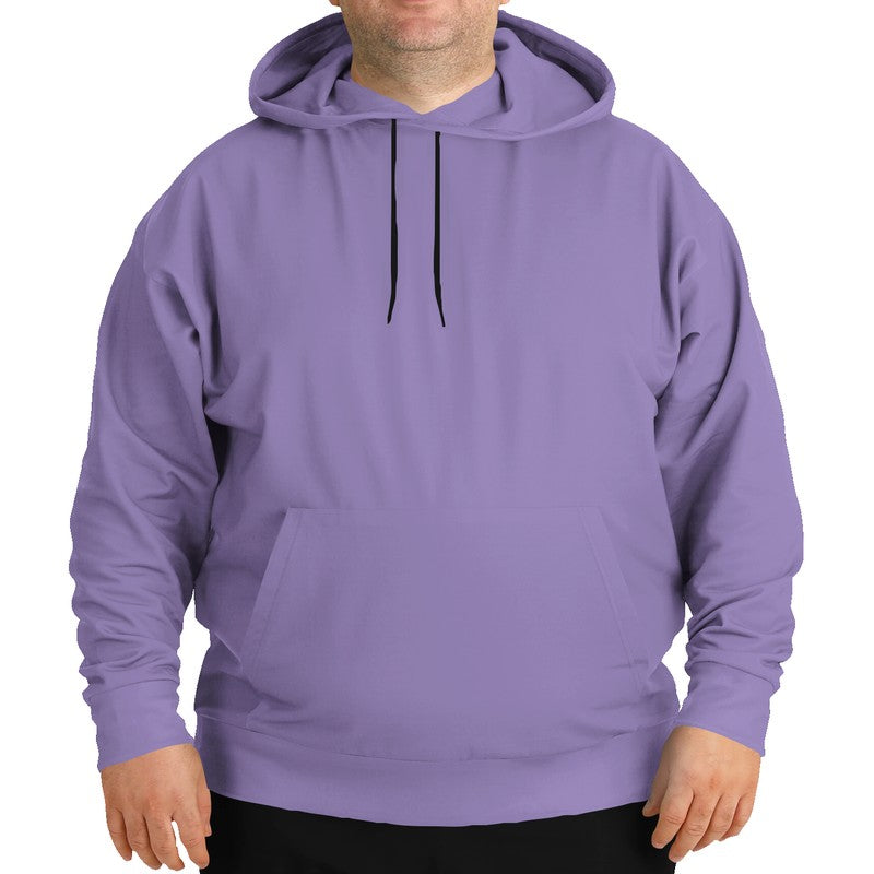Lightened Muted Purple Hoodie PLUS (PU-MU-LG) - Man Front PLUS