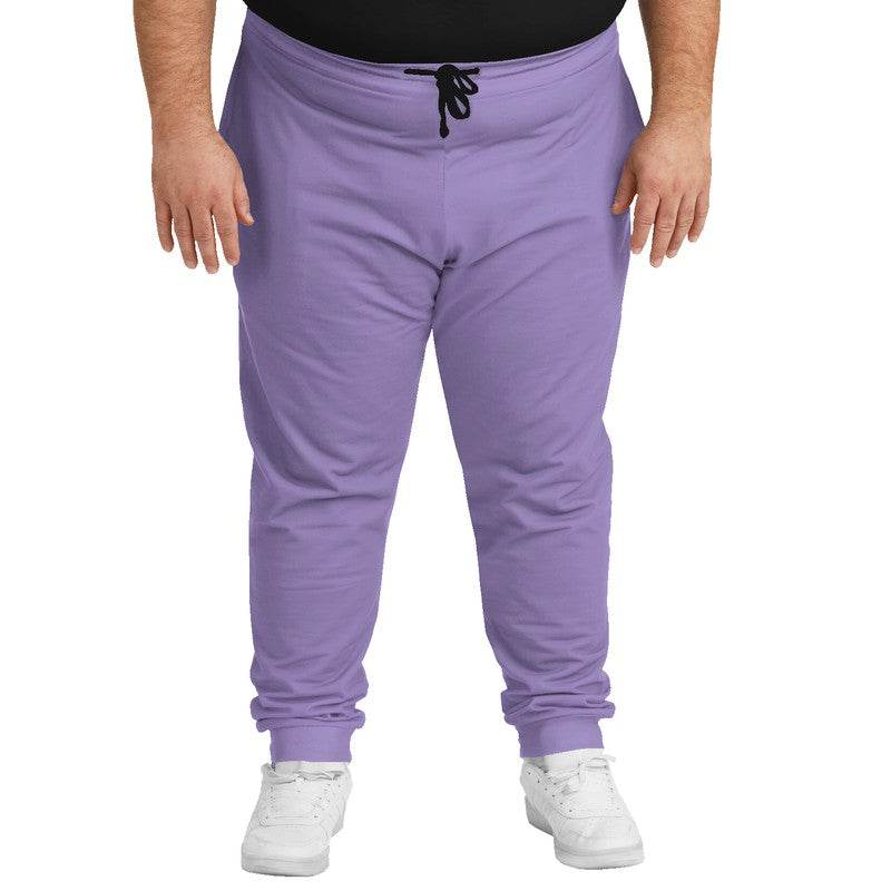 Lightened Muted Purple Joggers PLUS (PU-MU-LG) - Man Front PLUS