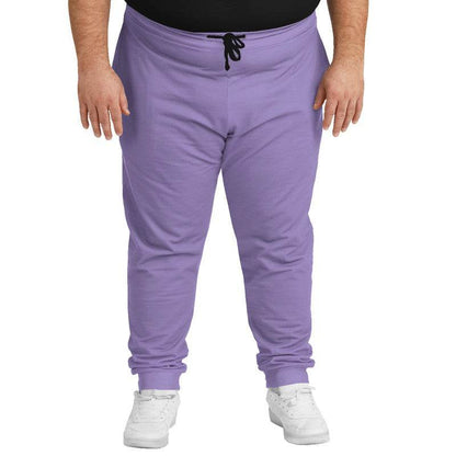 Lightened Muted Purple Joggers PLUS (PU-MU-LG) - Man Front PLUS