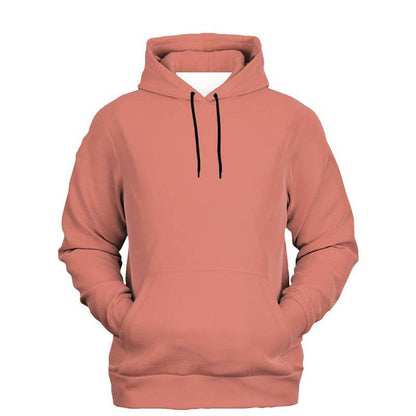 Lightened Muted Red Hoodie (R-MU-LG) - Ghost Front