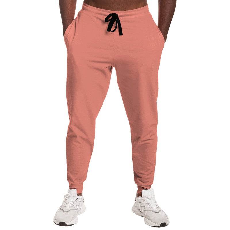 Lightened Muted Red Joggers (R-MU-LG) - Man Front