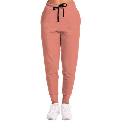 Lightened Muted Red Joggers (R-MU-LG) - Woman Front