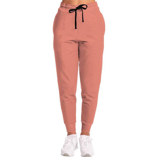 Lightened Muted Red Joggers (R-MU-LG) - Woman Front