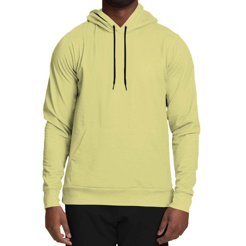 Lightened Muted Yellow Hoodie (LY2-MU-LG) - Man Front