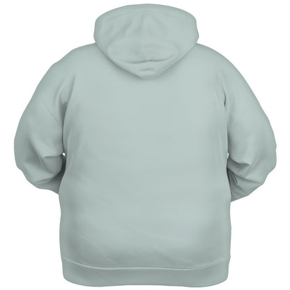 Lightened Neutral Blue-Green Hoodie PLUS (BG-NE-LG) - Ghost Back PLUS