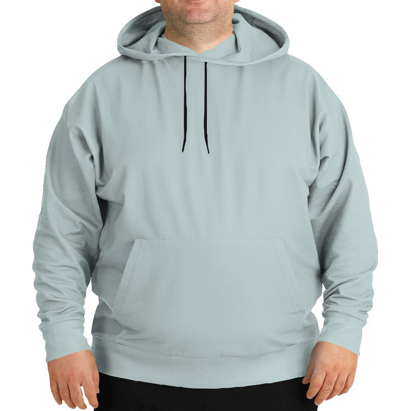 Lightened Neutral Blue-Green Hoodie PLUS (CBG2-NE-LG) - Man Front PLUS